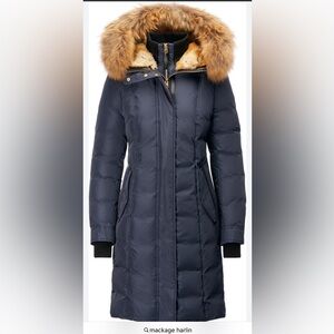 Mackage Harlin Parka in Navy XS